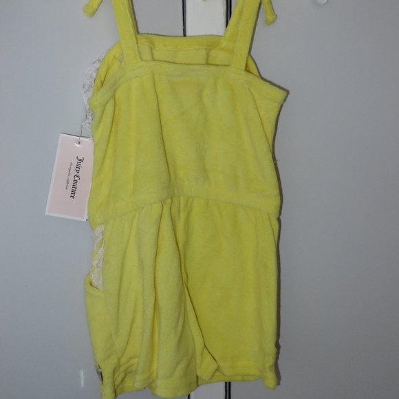 Juicy Couture Strapless Girls  Cover-Up Romper 3T - Picture 3 of 6
